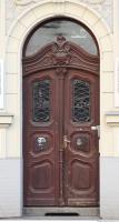 door double wooden ornate 0002